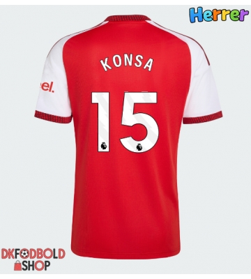Arsenal Ezri Konsa #15 Hjemmebanetrøje 2026-27 Kort ærmer Arsenal Ezri Konsa #15 Hjemmebanetrøje 2026-27 Kort ærmer